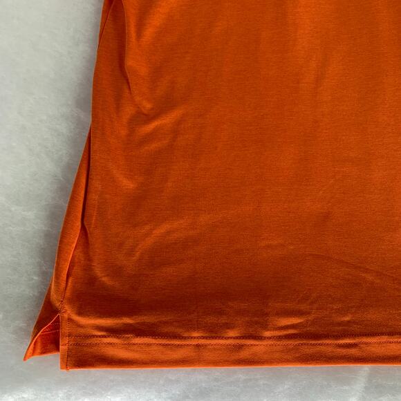 Columbia NCAA Clemson Tigers Men's Short Sleeve Orange Polo Shirt Size L - Picture 12 of 12